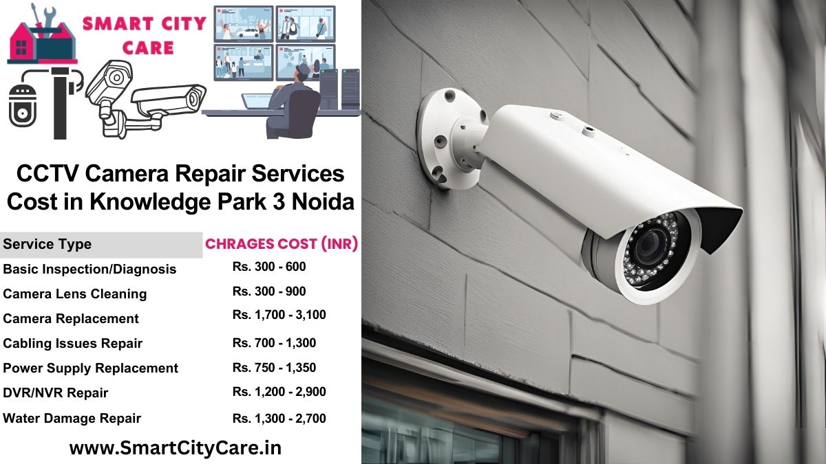 CCTV camera repair services charges list in Noida, Sorkha