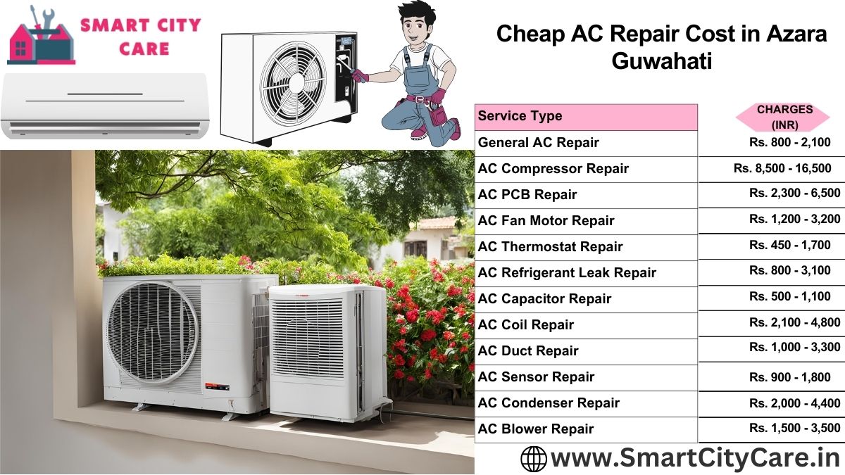 Cheap AC repair Cost list in  Azara, Guwahati