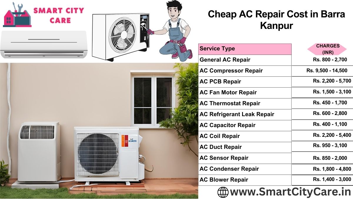 Cheap AC repair Cost list in  Barra, Kanpur