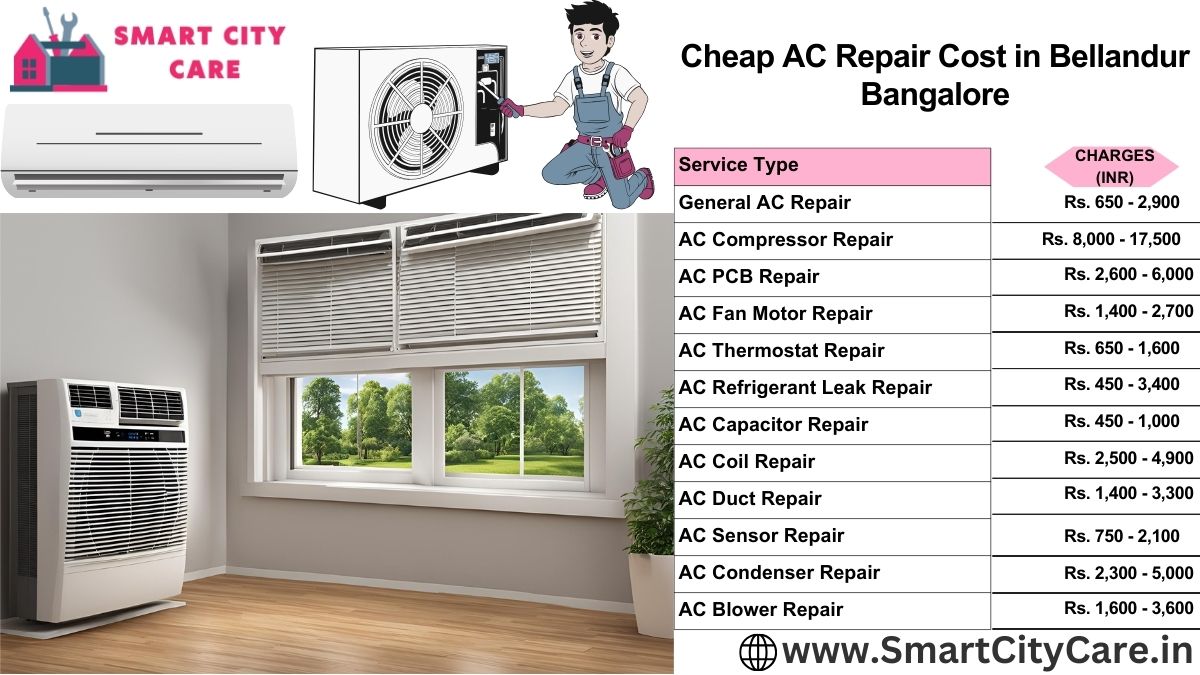 Cheap AC repair Cost list in  Bellandur, Bangalore