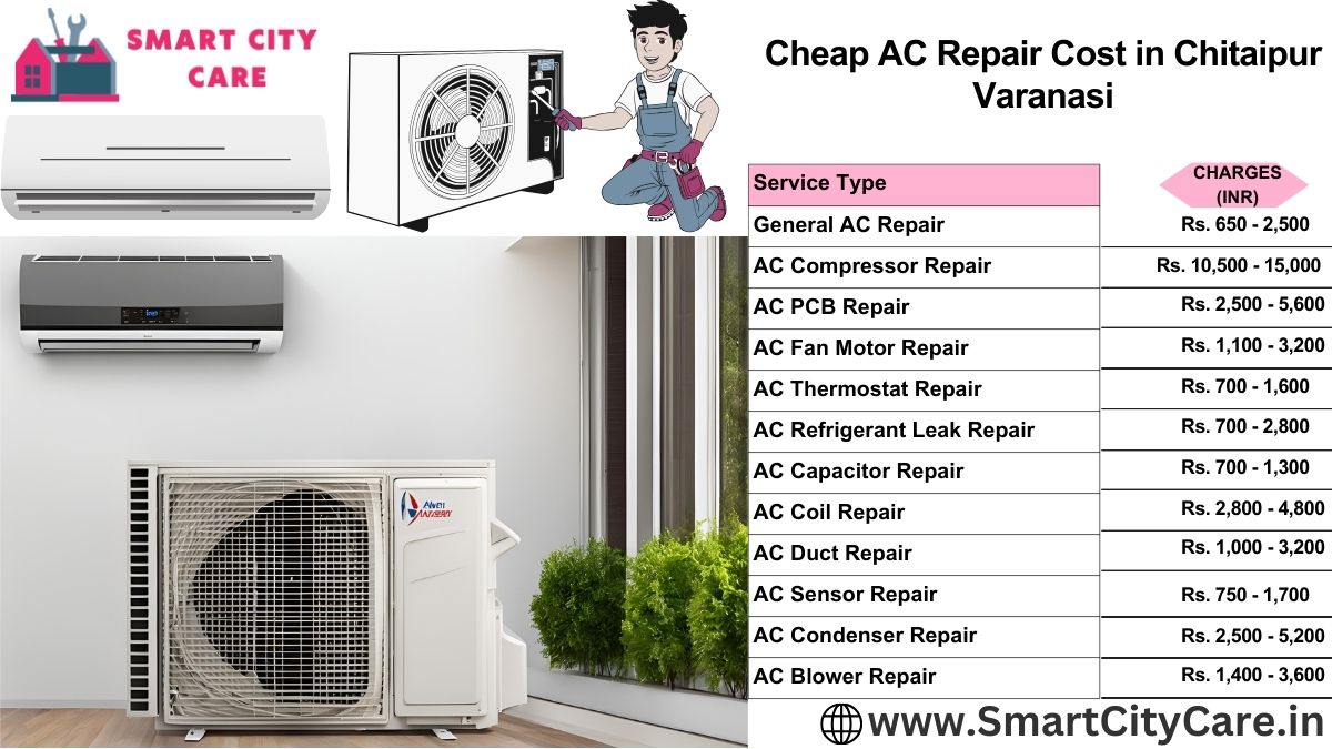 Cheap AC repair Cost list in  Chitaipur, Varanasi