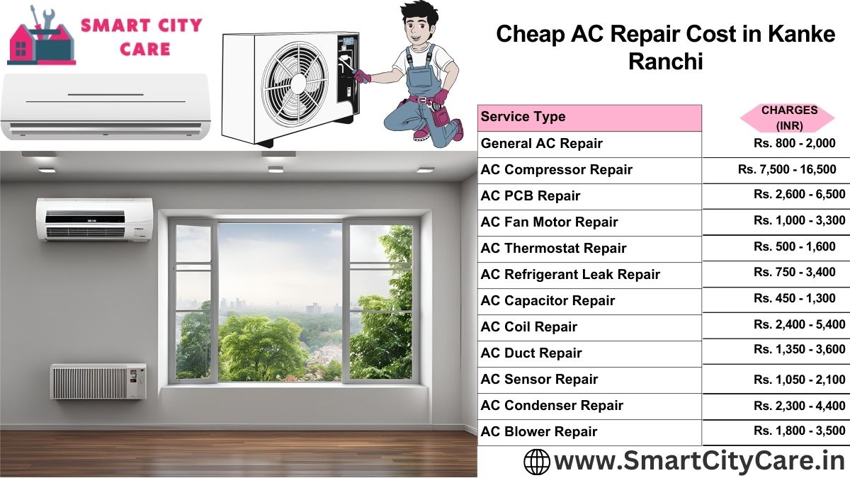 Cheap AC repair Cost list in  Kanke, Ranchi