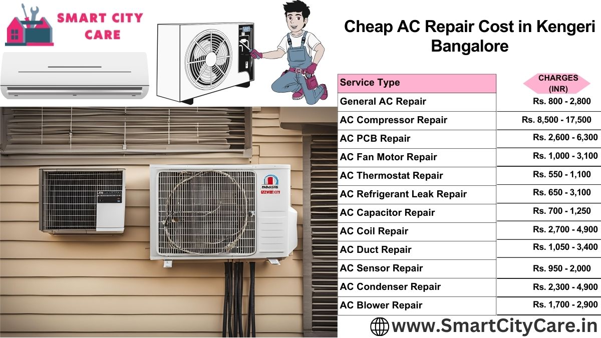 Cheap AC repair Cost list in  Kengeri, Bangalore