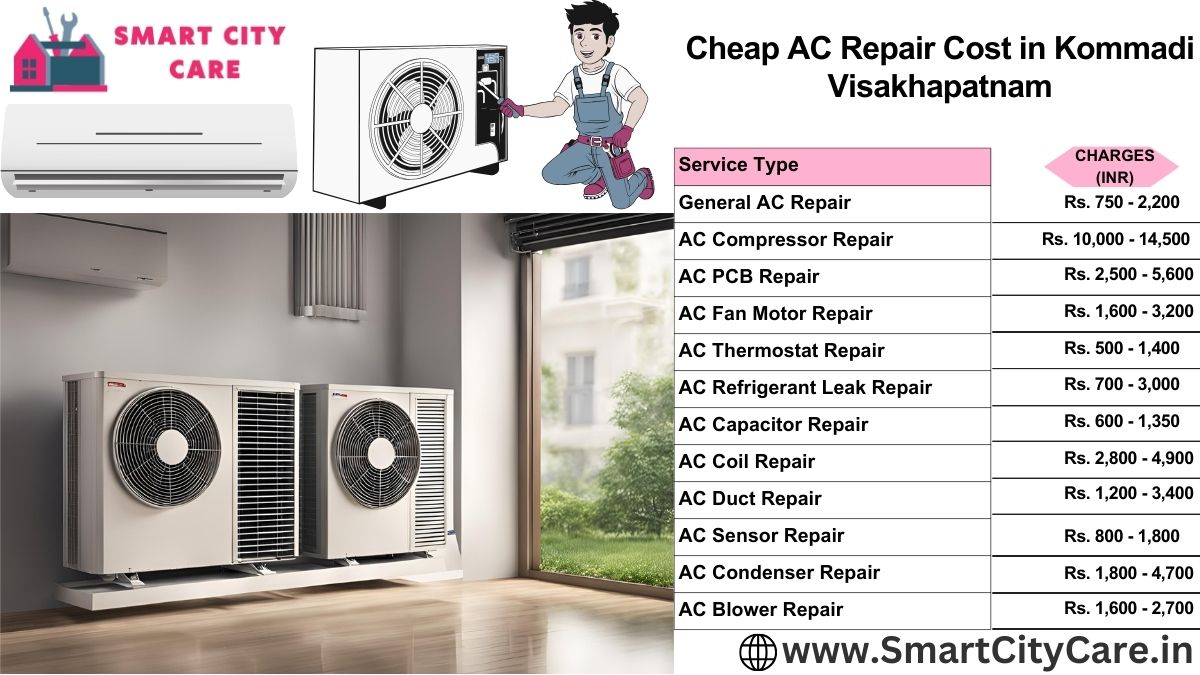 Cheap AC repair Cost list in  Kommadi, Visakhapatnam