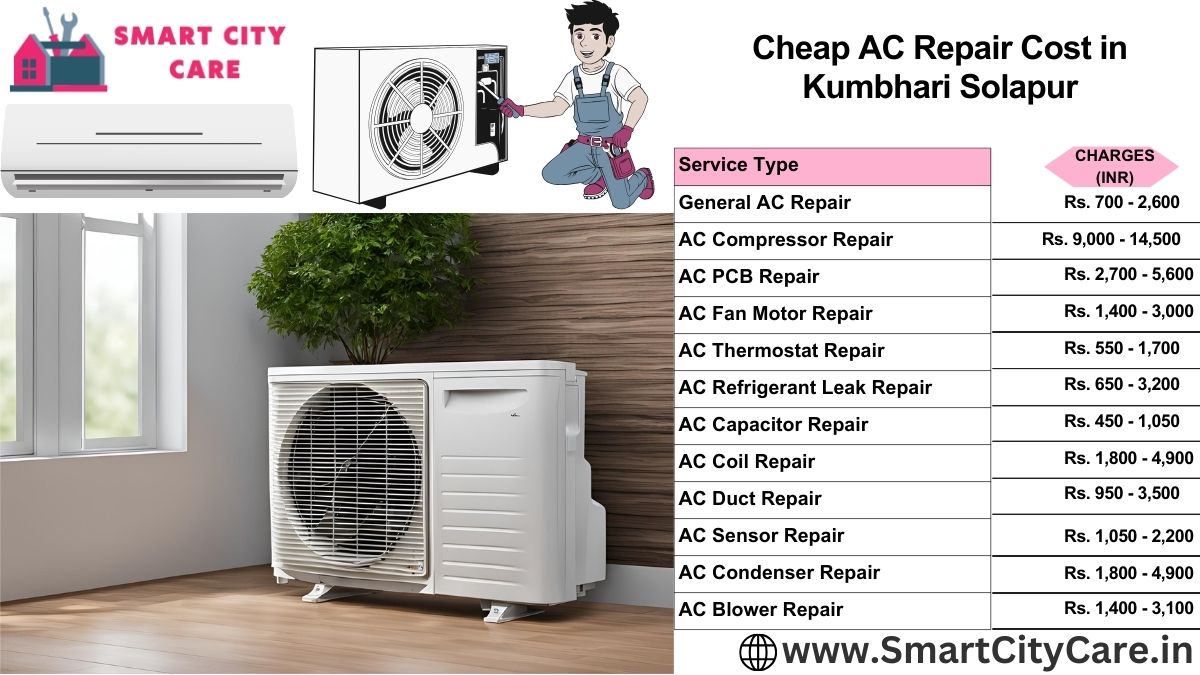 Cheap AC repair Cost list in  Kumbhari, Solapur