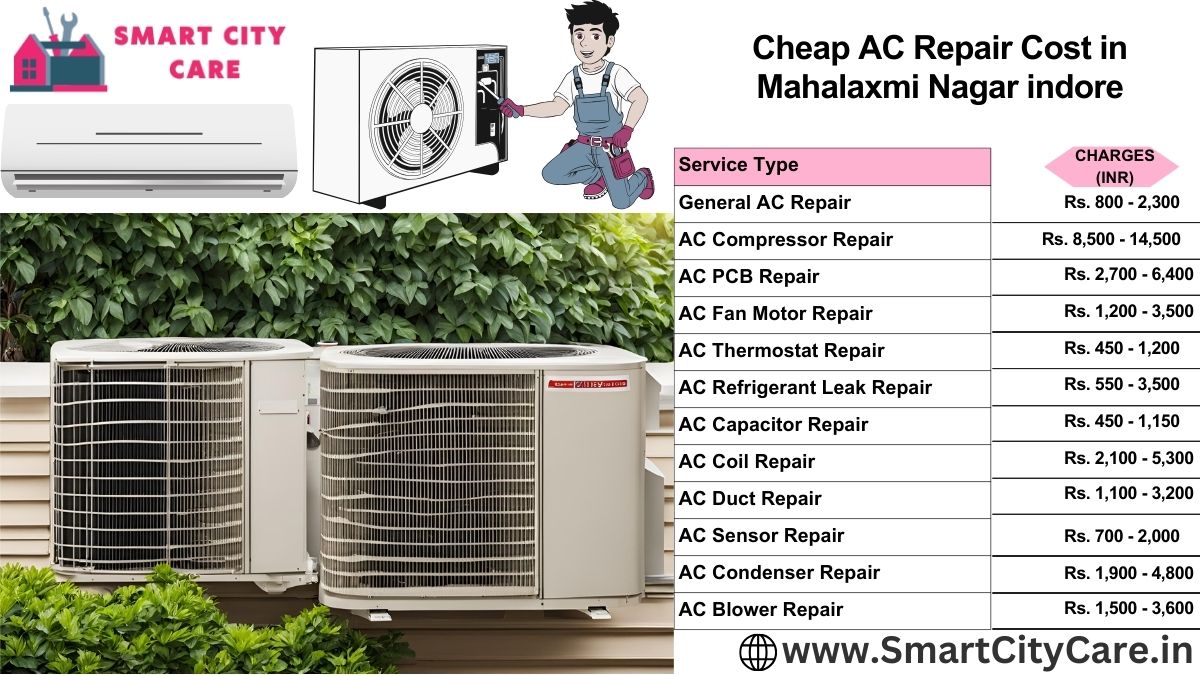 Cheap AC repair Cost list in  Mahalaxmi Nagar, Indore