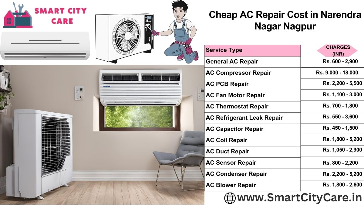 Cheap AC repair cost in Narendra Nagar, Nagpur