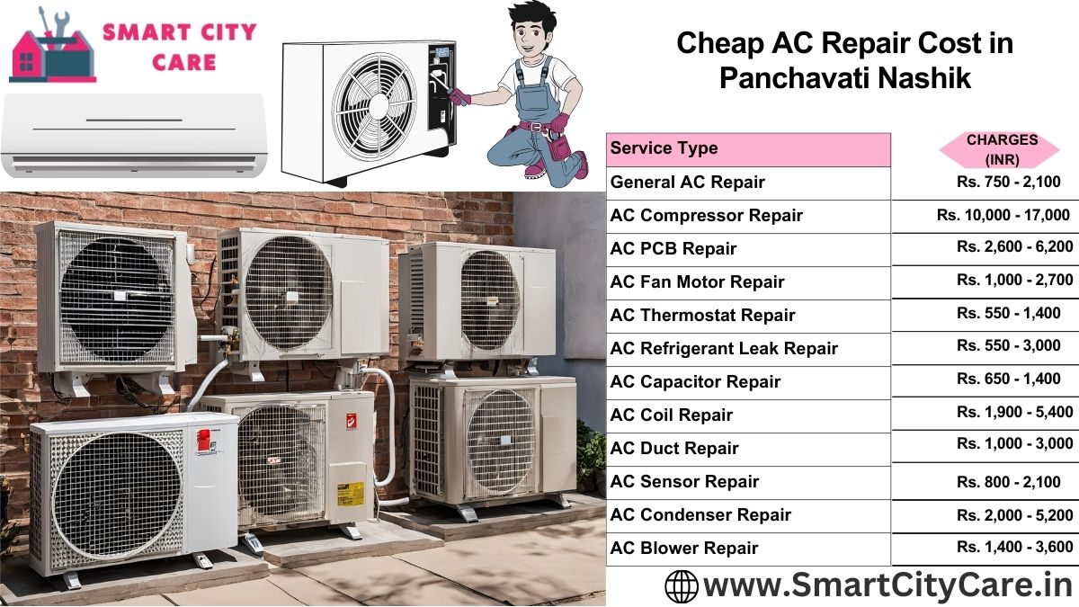 Cheap AC repair Cost list in  Panchavati, Nashik