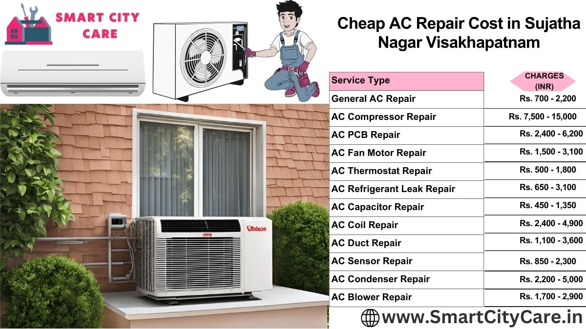 Cheap AC repair Cost list in  Sujatha Nagar, Visakhapatnam