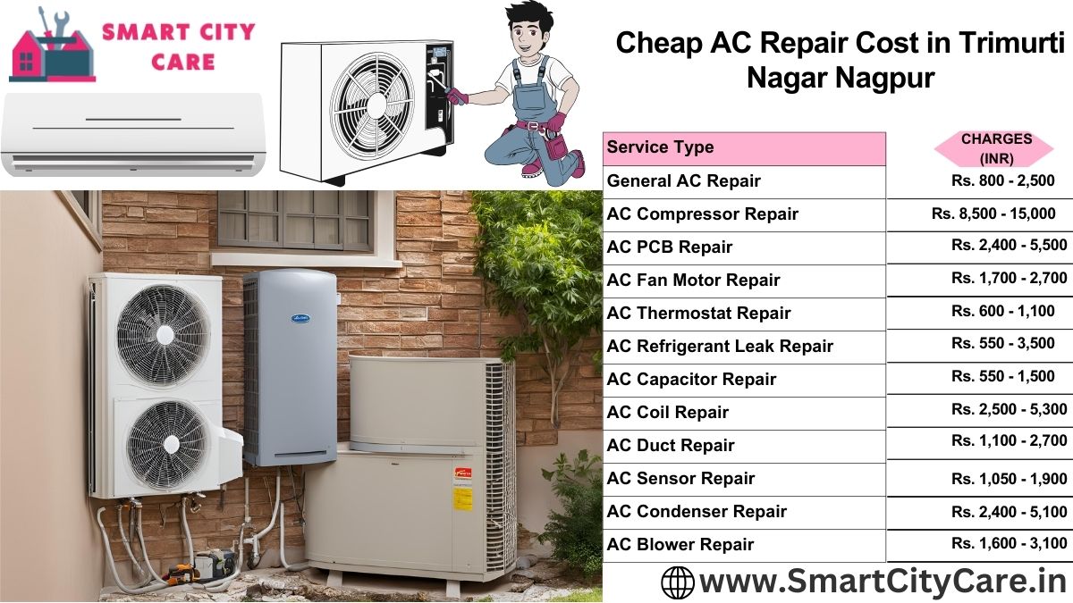 Cheap AC repair cost in Trimurti Nagar, Nagpur
