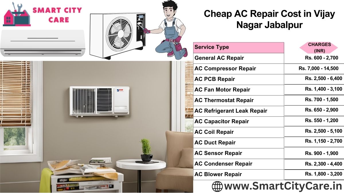 Cheap AC repair Cost list in  Vijay Nagar, Jabalpur