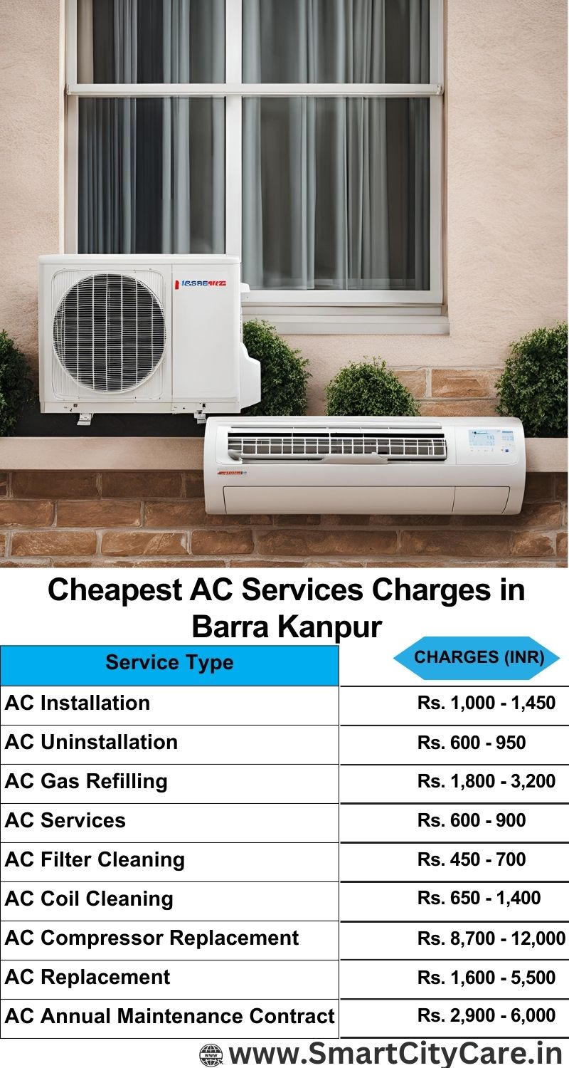 AC Services charges list in  Barra, Kanpur