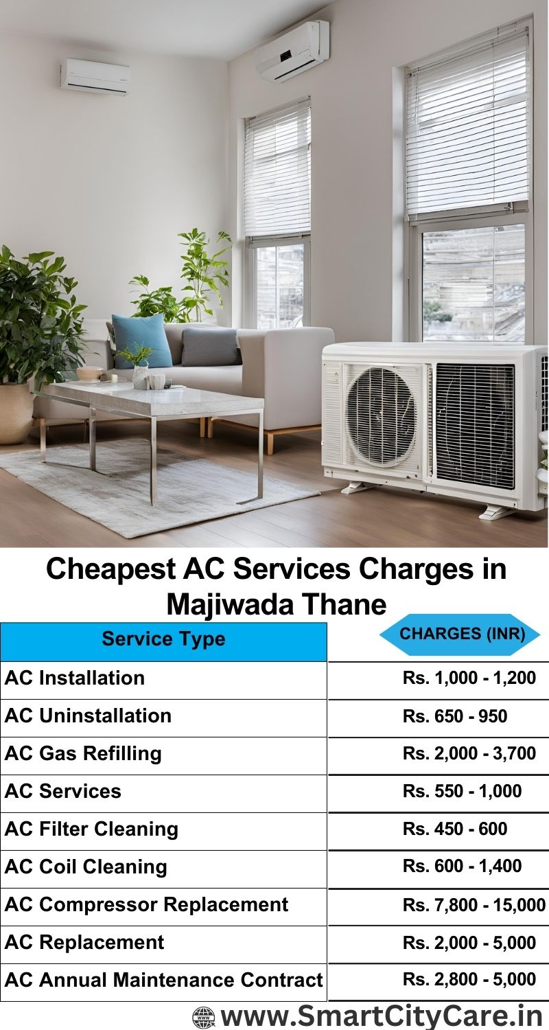 AC Services charges list in  Majiwada, Thane
