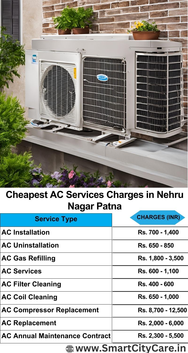 AC Services charges list in  Nehru Nagar, Patna