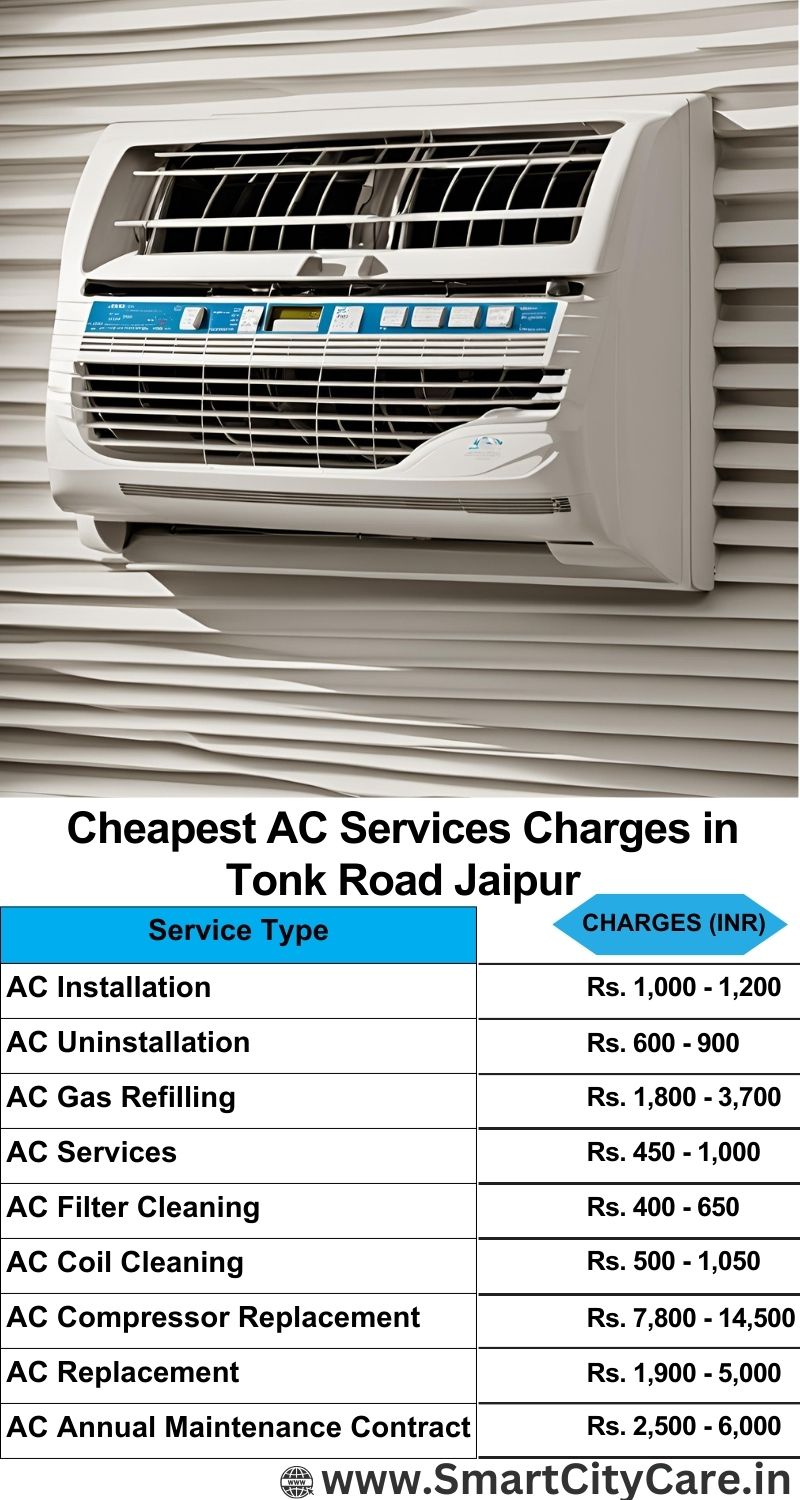 AC Services charges list in  Tonk Road, Jaipur