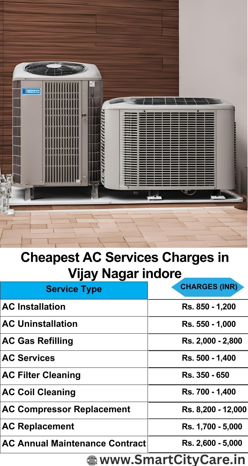 AC Services charges list in  Vijay Nagar, Indore