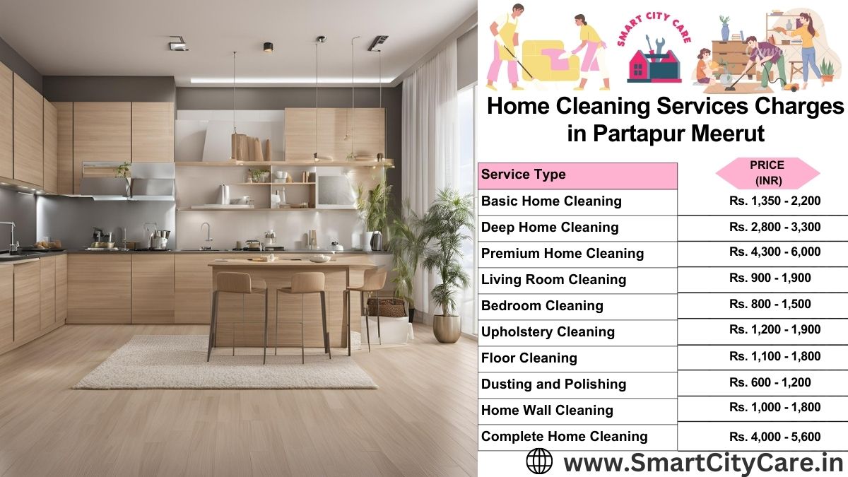 Home Cleaning Charges list in Partapur, Meerut