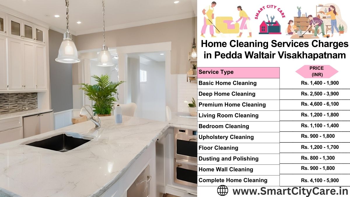 Home Cleaning Charges list in Pedda Waltair, Visakhapatnam