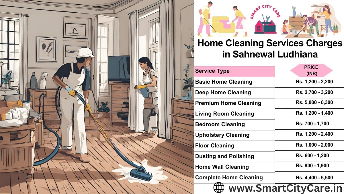 Home Cleaning Charges list in Sahnewal, Ludhiana