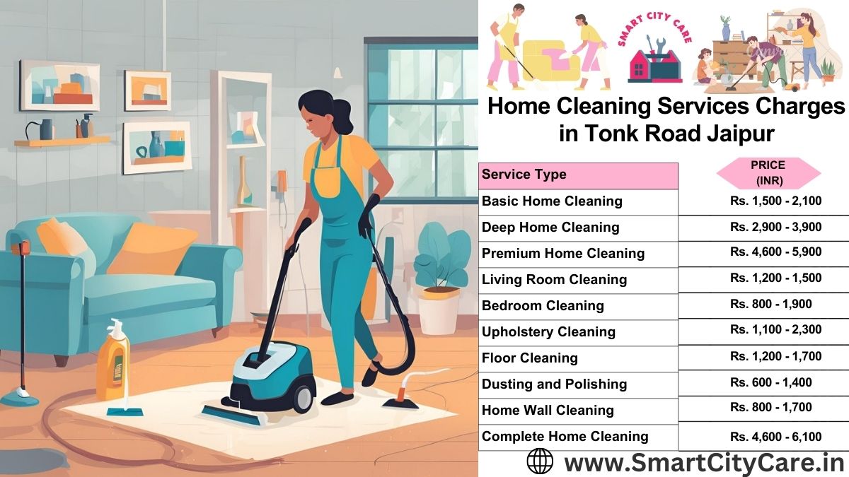 Home Cleaning Charges list in Tonk Road, Jaipur