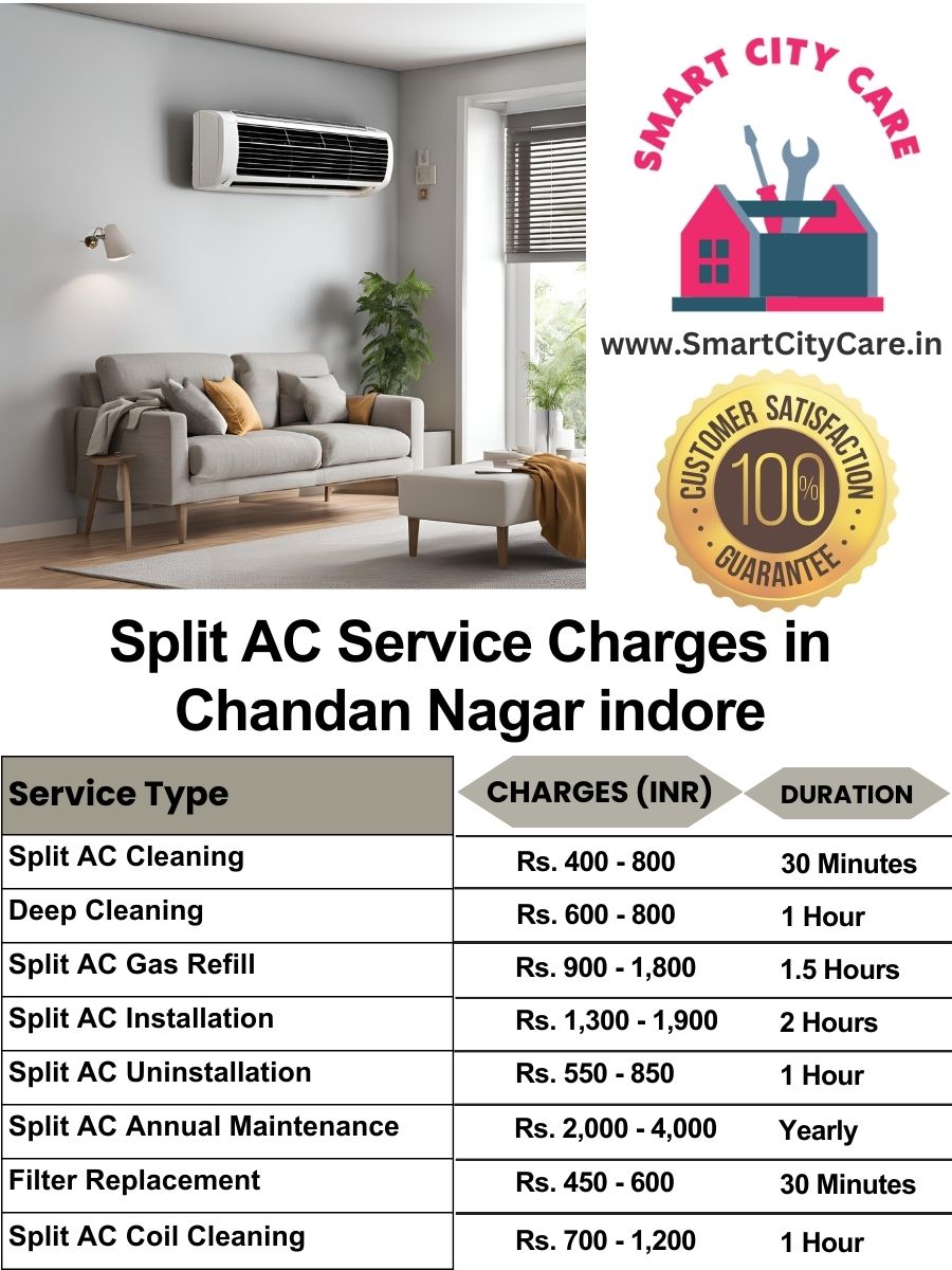 Split AC Service cost list in  Chandan Nagar, Indore