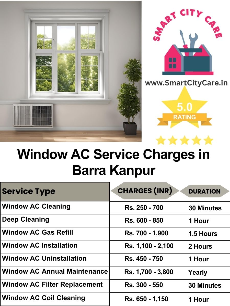 Window AC Service Charges list in  Barra, Kanpur