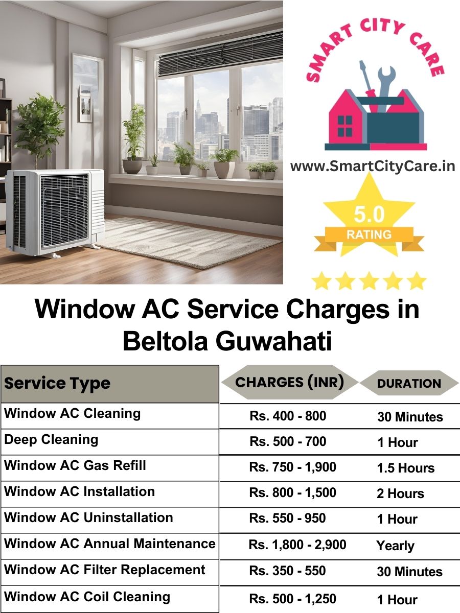 Window AC Service Charges list in  Beltola, Guwahati