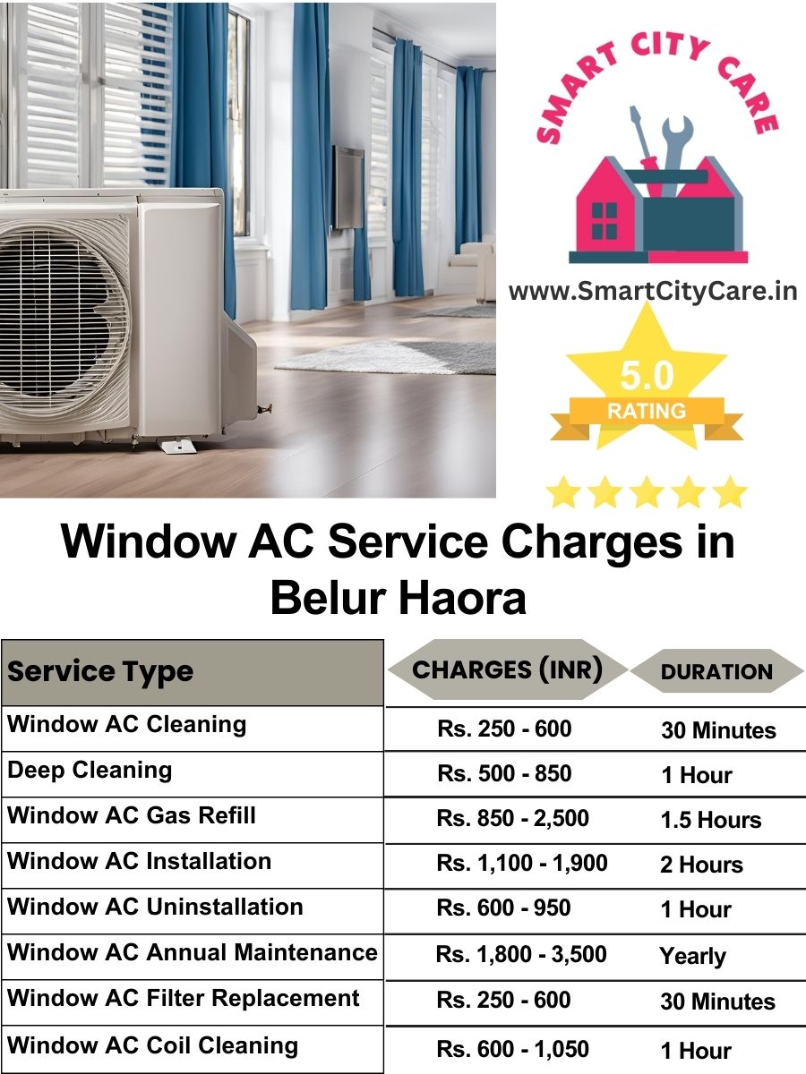 Window AC Service Charges list in  Belur, Haora