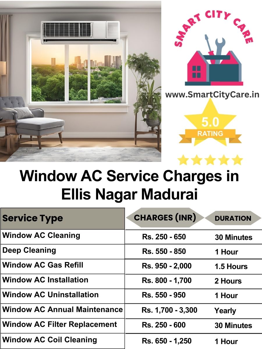 Window AC Service Charges list in  Ellis Nagar, Madurai