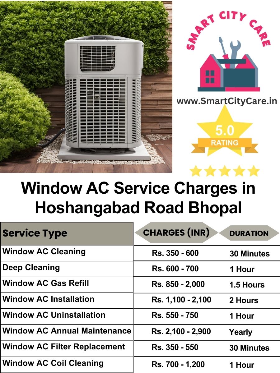 Window AC Service Charges in Hoshangabad Road, Bhopal