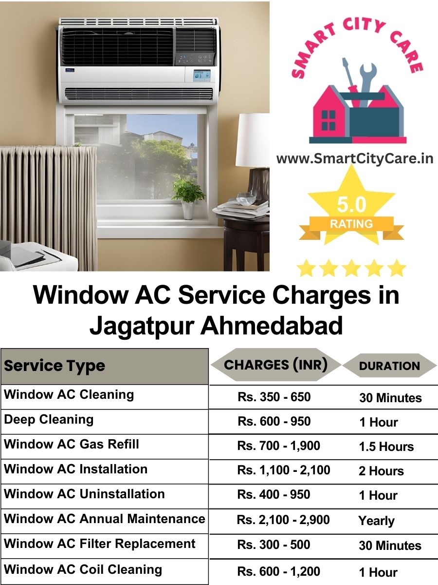 Window AC Service Charges in Jagatpur, Ahmedabad