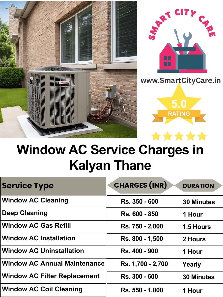 Window AC Service Charges list in  Kalyan, Thane