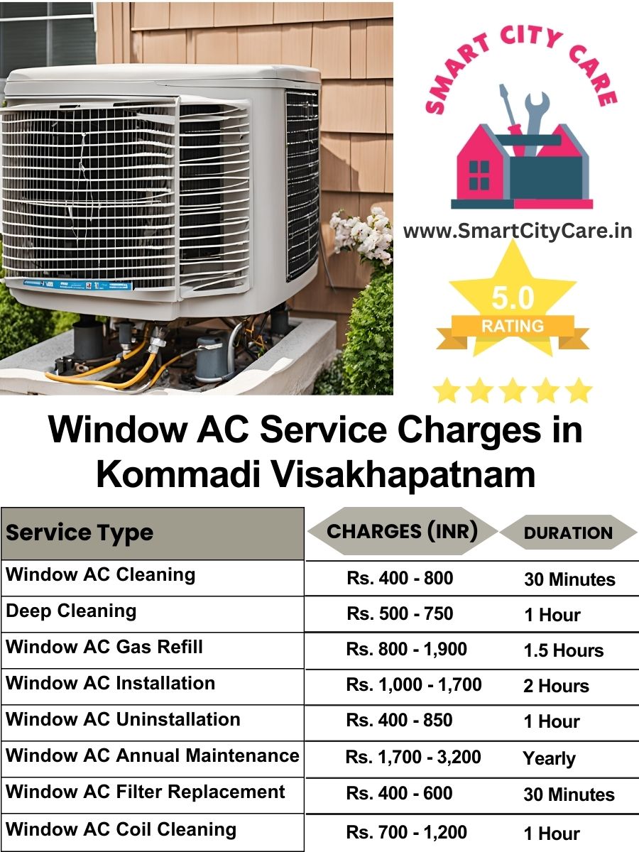 Window AC Service Charges list in  Kommadi, Visakhapatnam