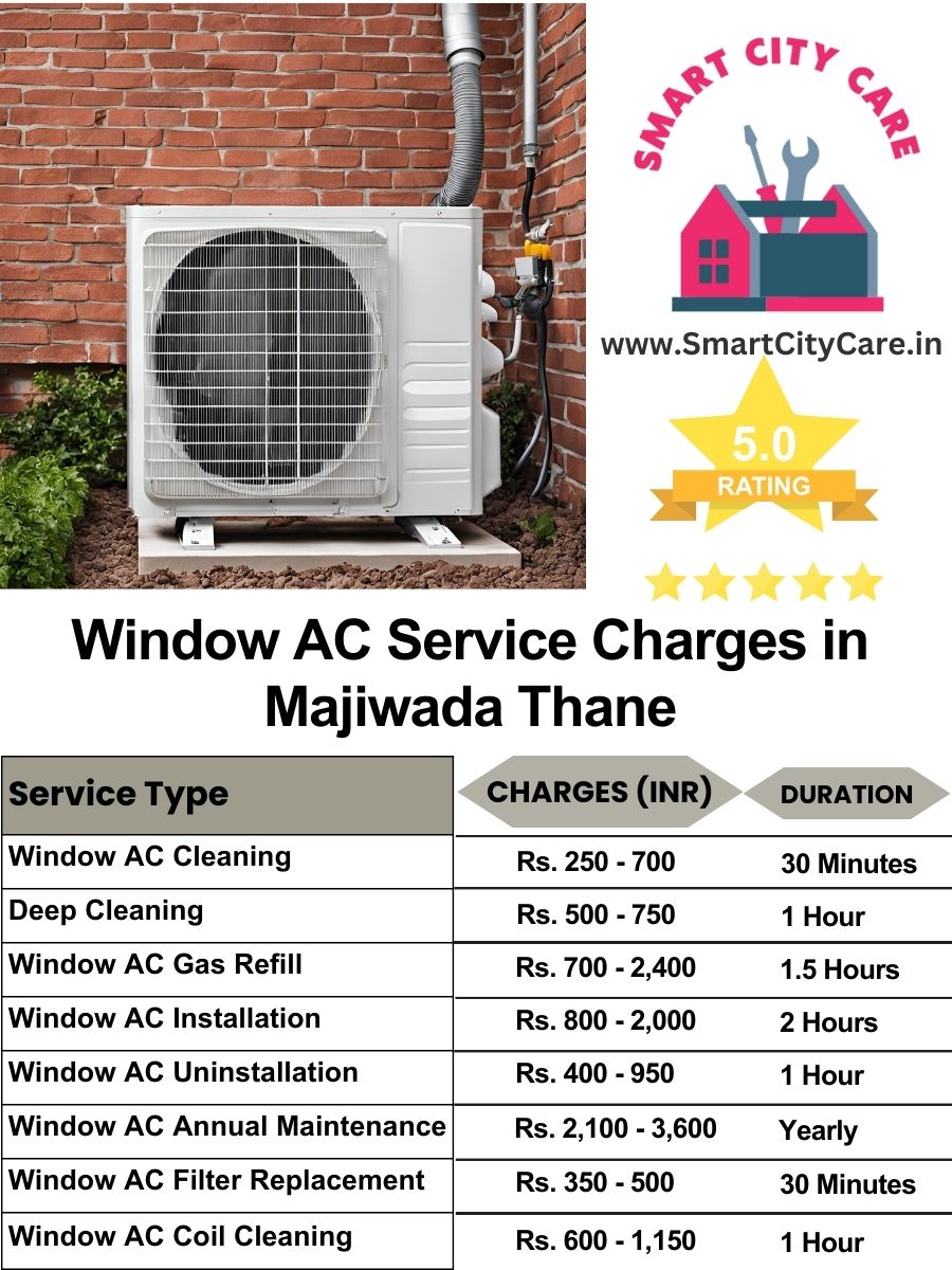 Window AC Service Charges list in  Majiwada, Thane