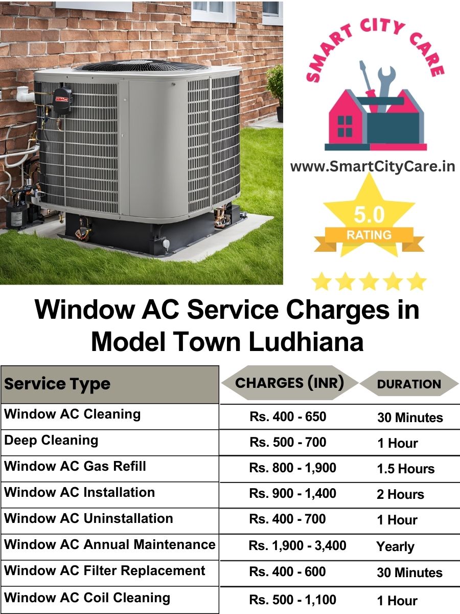 Window AC Service Charges list in  Model Town, Ludhiana