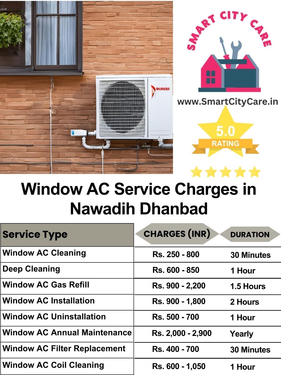 Window AC Service Charges list in  Nawadih, Dhanbad