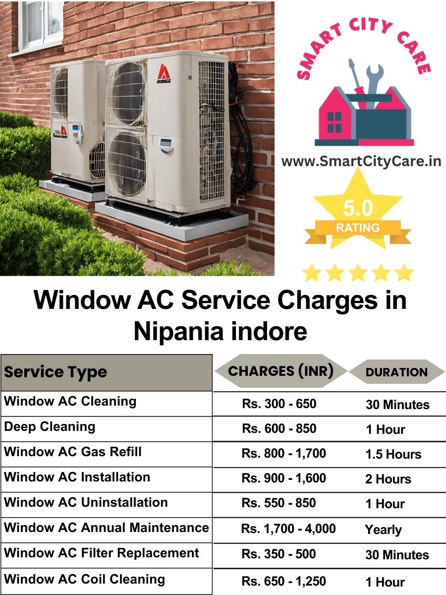 Window AC Service Charges list in  Nipania, Indore