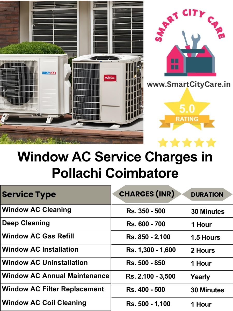 Window AC Service Charges list in  Pollachi, Coimbatore