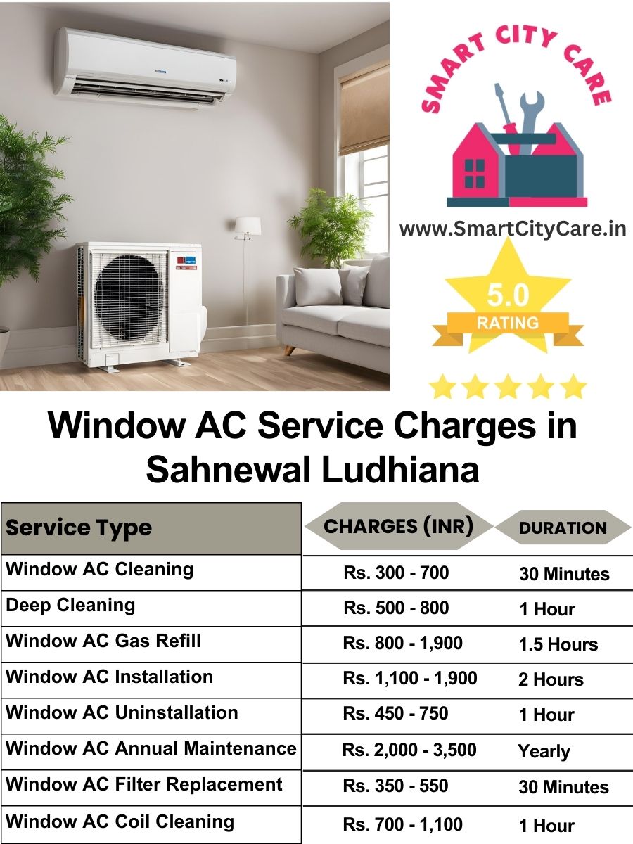 Window AC Service Charges list in  Sahnewal, Ludhiana