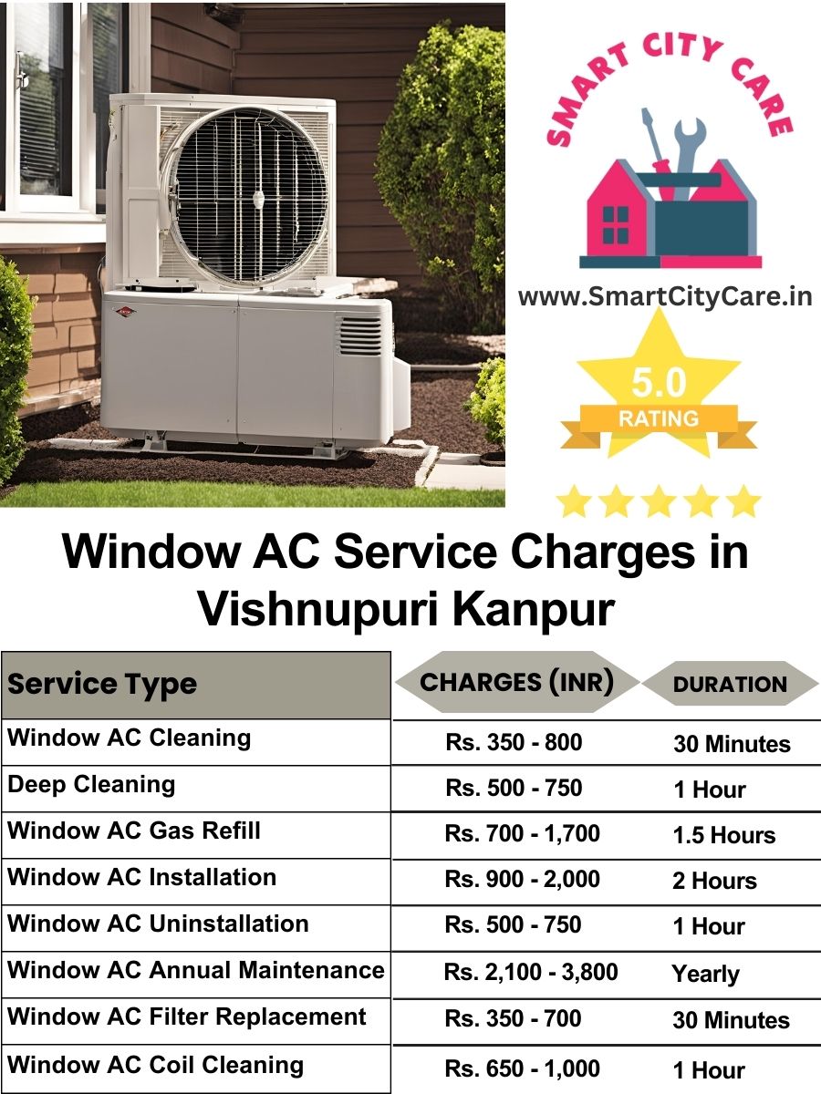 Window AC Service Charges list in  Vishnupuri, Kanpur